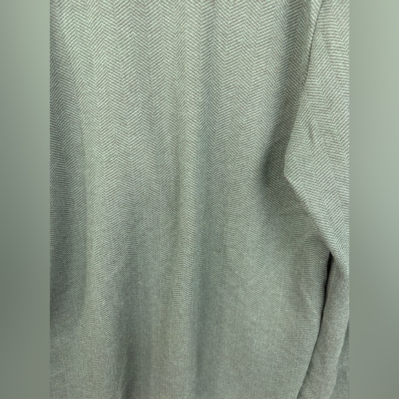 Weekenders women’s forest green & black herringbone pattern soft blazer. Size L - Picture 6 of 6